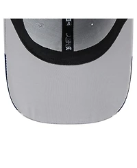 New Era Men's Gray Boston Red Sox Linear 39THIRTY Flex-Fit Hat