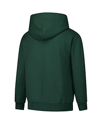 Champion Big Boys and Girls Green Baylor Bears Campus Pullover Hoodie