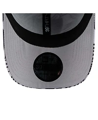 New Era Men's Gray Las Vegas Raiders Palms 39THIRTY Flex Hat
