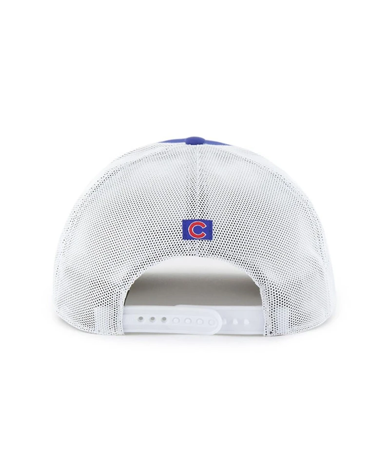 '47 Brand Men's Royal/White Chicago Cubs Scratch Adjustable Trucker Hat