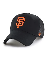 '47 Brand Men's Black San Francisco Giants Ballpark Offside Adjustable Trucker Hat