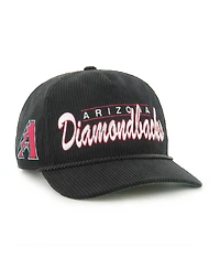 '47 Brand Men's Black Arizona Diamondbacks Corduroy Hitch Adjustable Hat