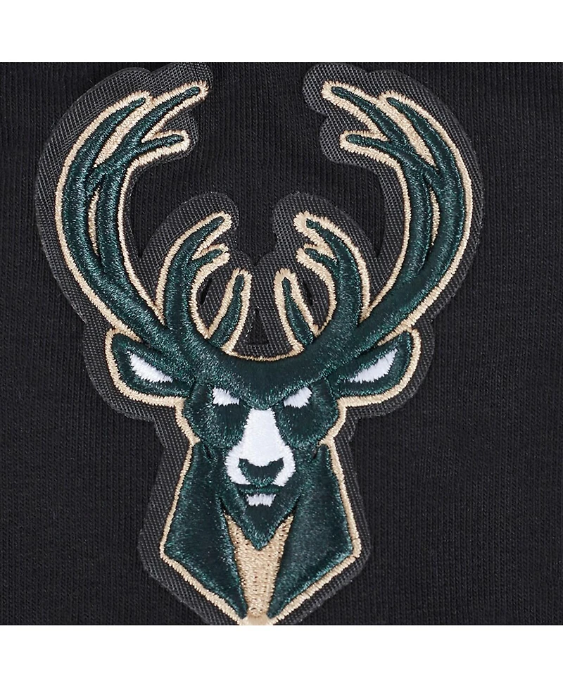Pro Standard Women's Black Milwaukee Bucks Paint the City Jersey Leggings