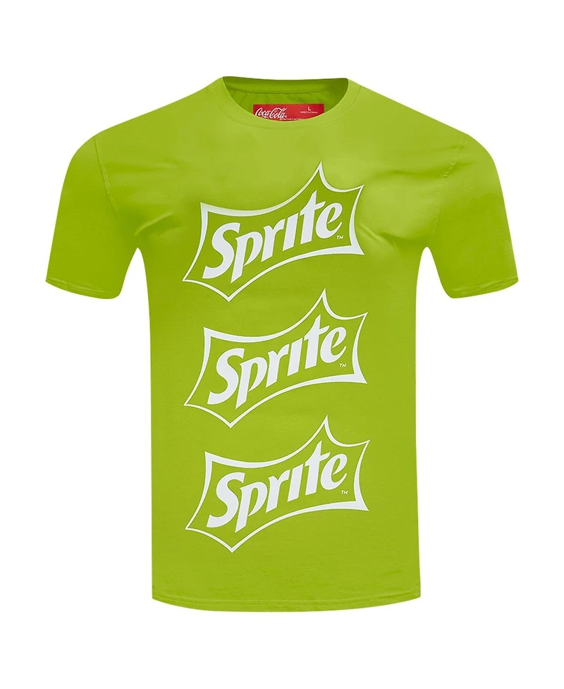 Freeze Max Men's Light Green Sprite Cold Drinks T-Shirt