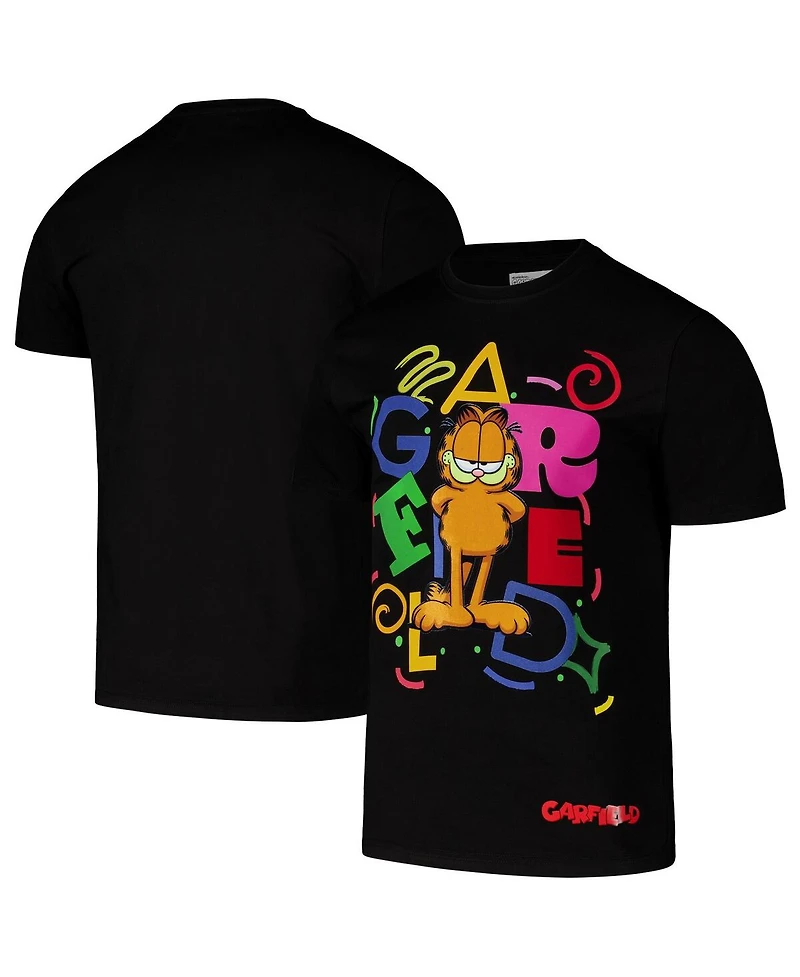 Freeze Max Men's Black Garfield Doodle T-Shirt