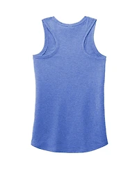 Hendrick Motorsports Team Collection Women's Heather Royal Kyle Larson Name Number Racerback Tri-Blend Tank Top