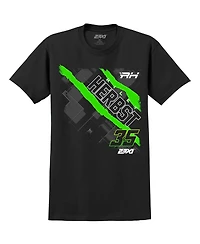 23xi Racing Men's Black Riley Herbst Name Number T-Shirt
