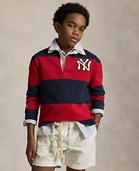 Polo Ralph Lauren Big Boys Yankees Rugby Shirt