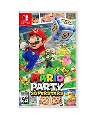 Nintendo Switch 32GB Console Neon Red/Blue Joy-Con Bundle with Surge 11-In-1 Accessory Starter Pack and Mario Party Superstars