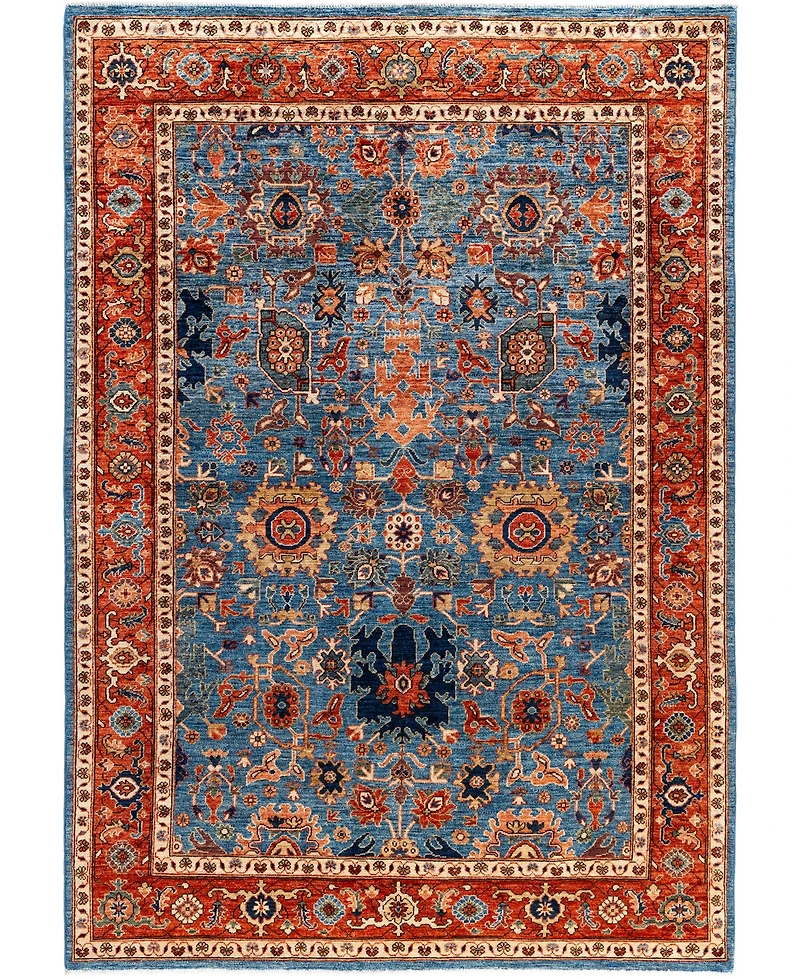 Adorn Hand Woven Rugs Serapi M1945 6'3''x8'11'' Area Rug