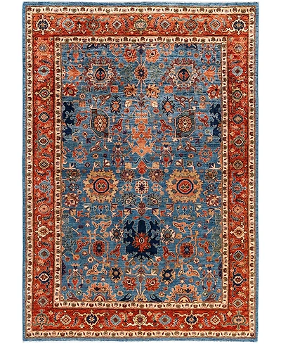 Adorn Hand Woven Rugs Serapi M1945 6'3''x8'11'' Area Rug