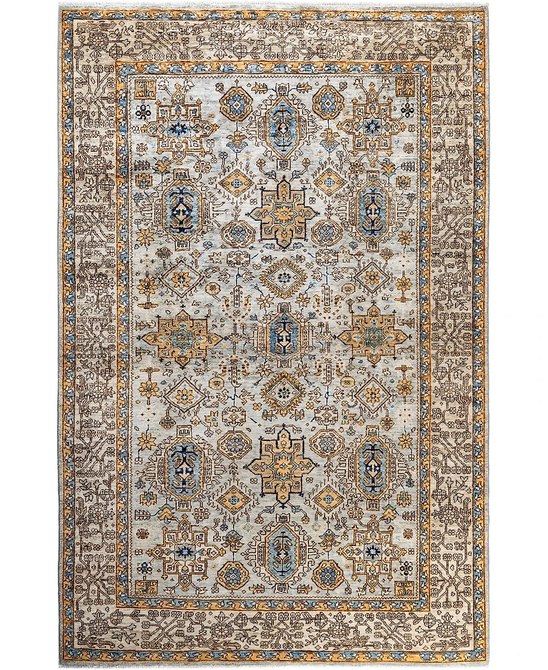 Adorn Hand Woven Rugs Serapi M1945 5'10''x8'9'' Area Rug