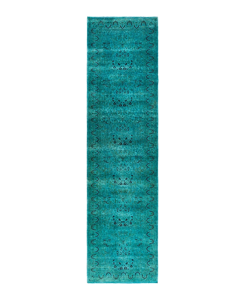 Adorn Hand Woven Rugs Fine Vibrance M1633 2'8''x10'2'' Runner Area Rug