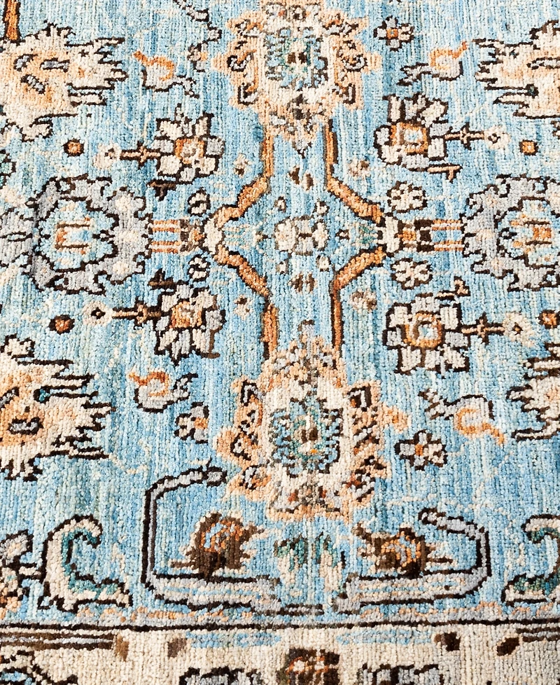 Adorn Hand Woven Rugs Serapi M1945 2'8''x9'5'' Runner Area Rug