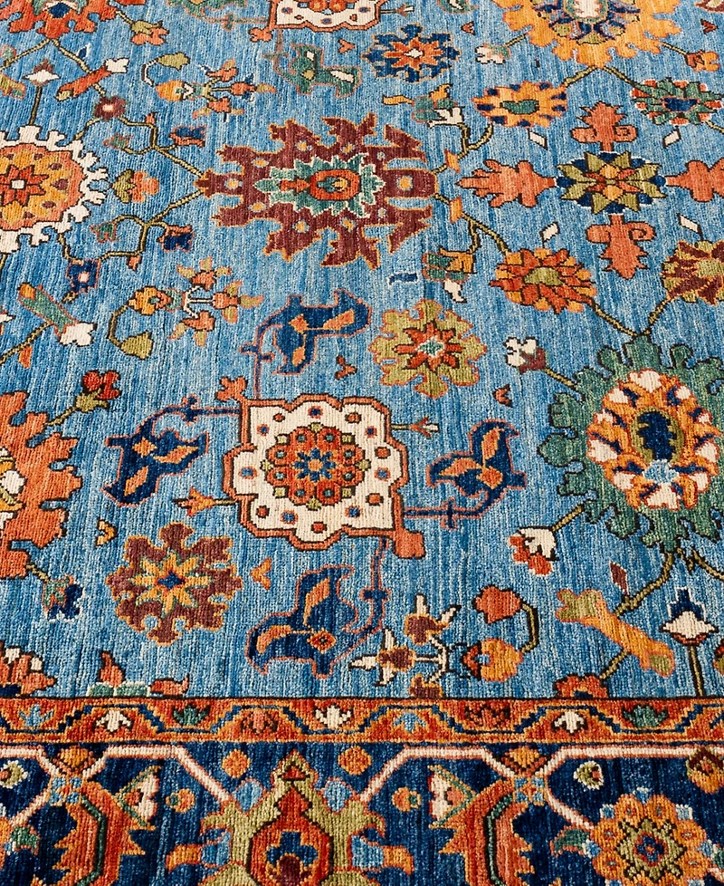 Adorn Hand Woven Rugs Serapi M1945 6'2''x9' Area Rug