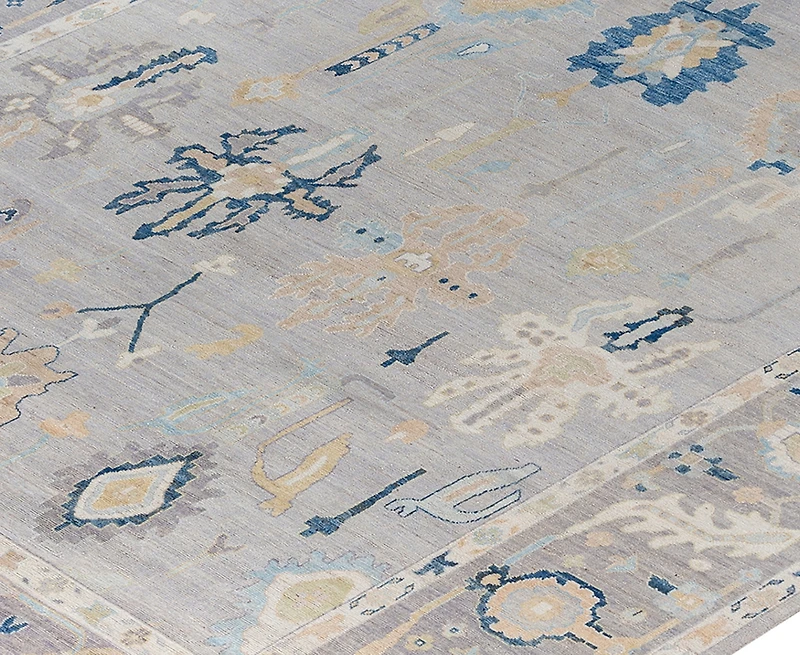 Adorn Hand Woven Rugs Colorful Oushak M1945 10'x13'8'' Area Rug