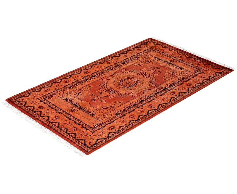 Adorn Hand Woven Rugs Fine Vibrance M1035 2'7''x4'5'' Area Rug