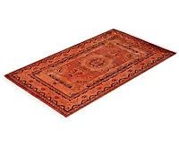 Adorn Hand Woven Rugs Fine Vibrance M1035 2'7''x4'5'' Area Rug