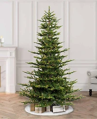 Puleo 6.5FT Pre-lit Arctic Fir Artificial Christmas Tree