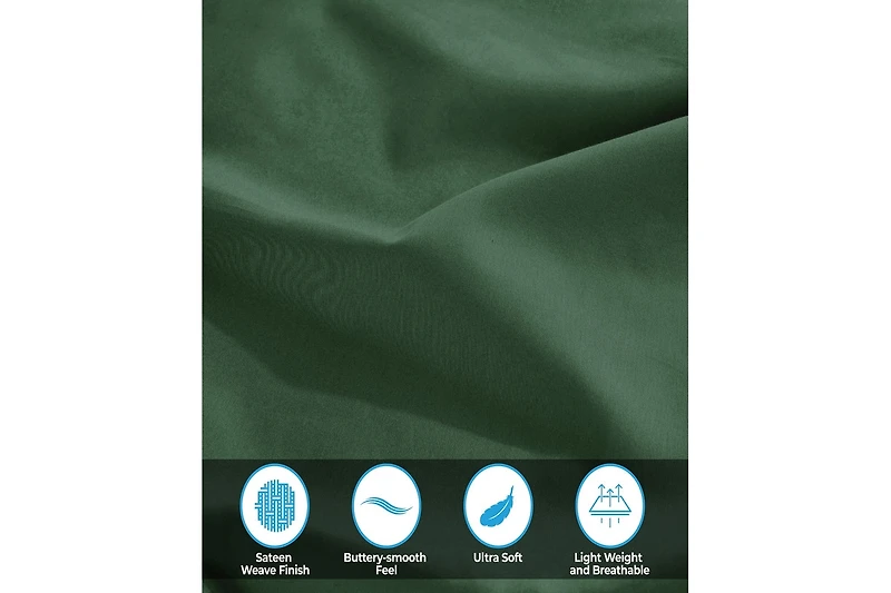 Superior Egyptian Cotton 300 Thread Count Solid Bed Sheet Set