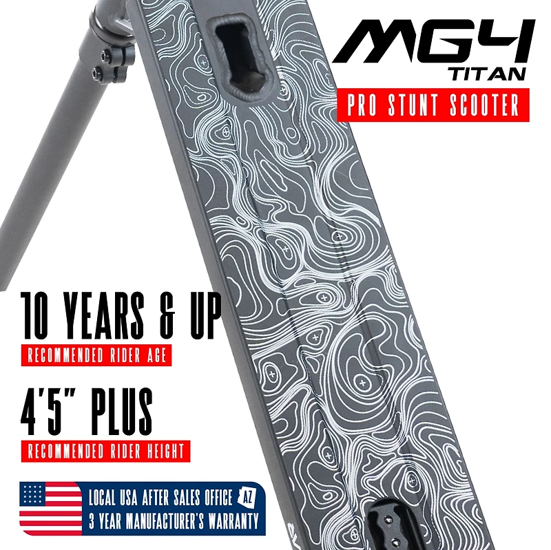 Pro Stunt Scooter for Kids and Teens Ages 8 - 12 – Lightweight Durable Trick Scooter – Madd Gear MG4