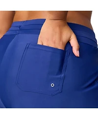 Free Country Plus Drawstring Swim Short