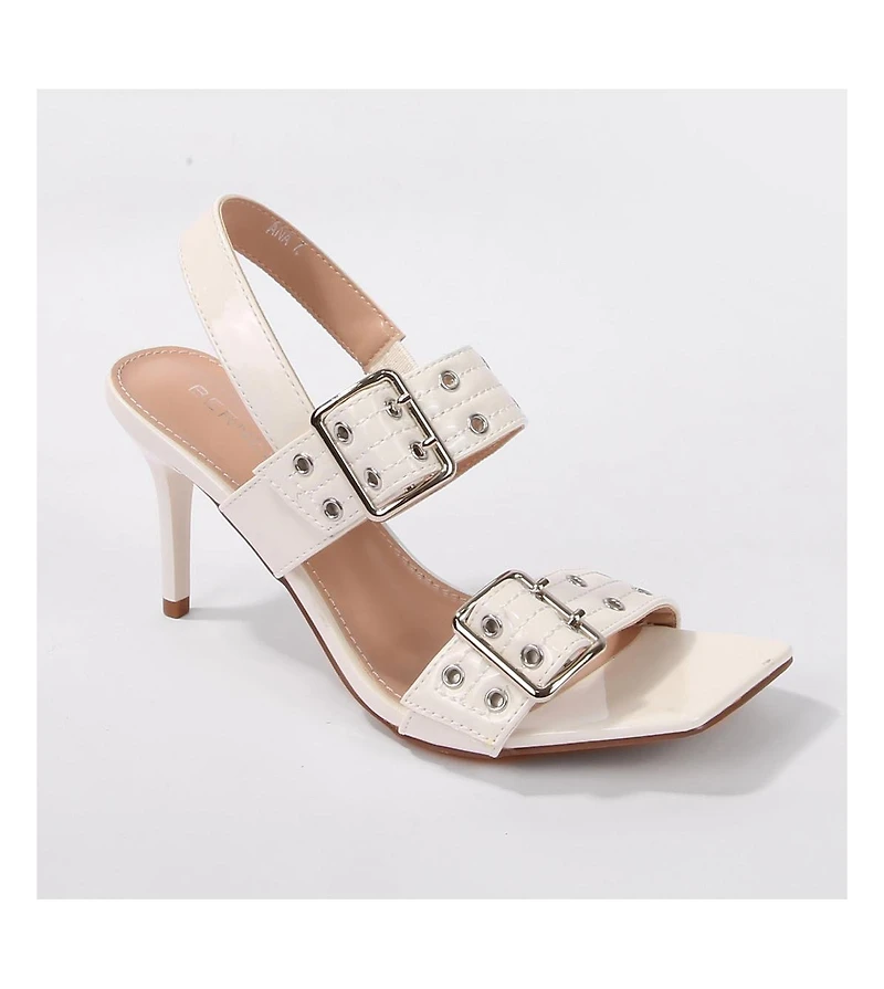 Ana Two-Banded Heeled Sandal