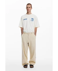 Desigual Men's Long palm tree pants