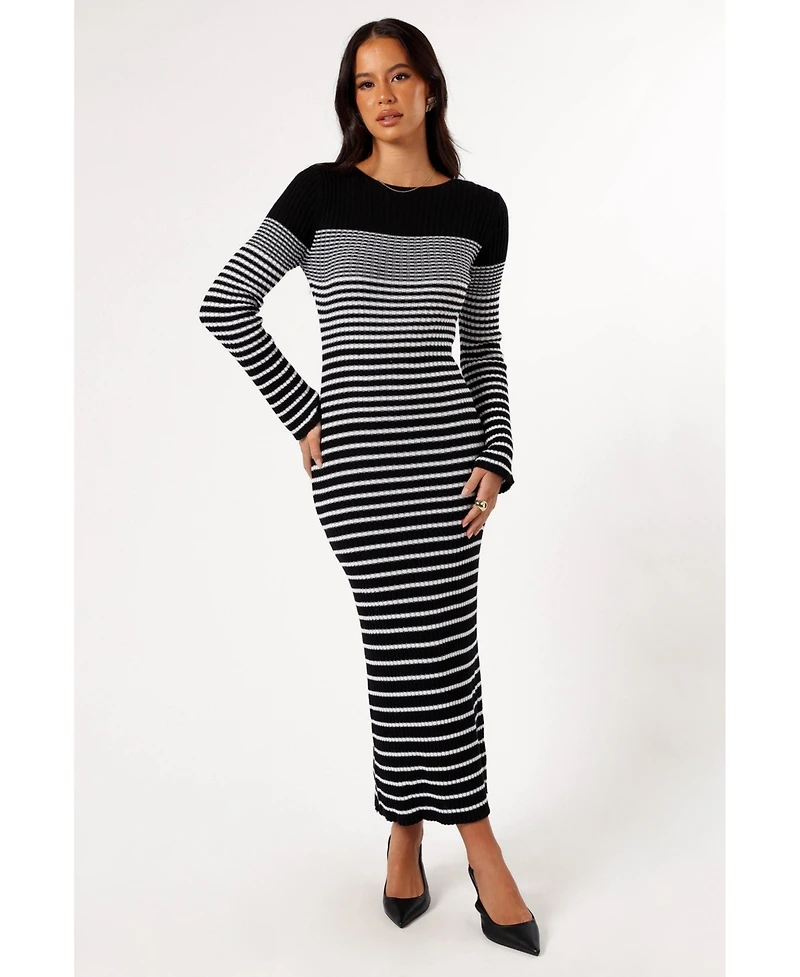 Petal and Pup Women's Camy Long Sleeve Midi Dress
