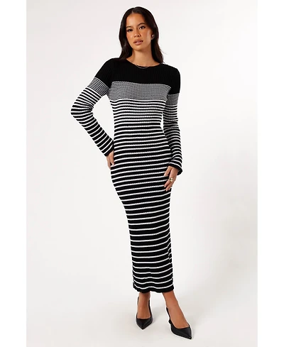 Petal and Pup Women's Camy Long Sleeve Midi Dress