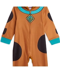 Scooby Doo Boys Warner Bros. Fleece Zip Up Cosplay Pajama Coverall