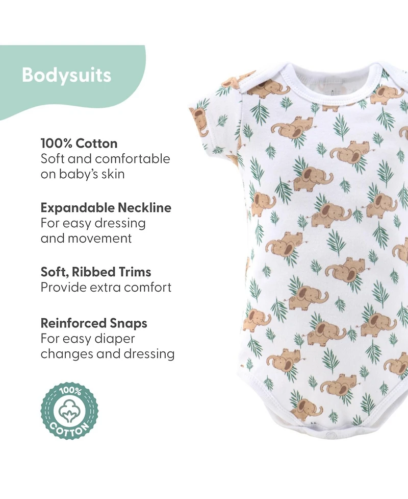 The Peanutshell Baby Boys Layette Gift Set Wild Jungle, 16 Piece