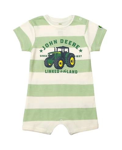 John Deere Baby Boys Romper