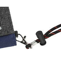 One Piece Men's Live Action Straw Hat Skull & Crossbones Navy Bifold Wallet