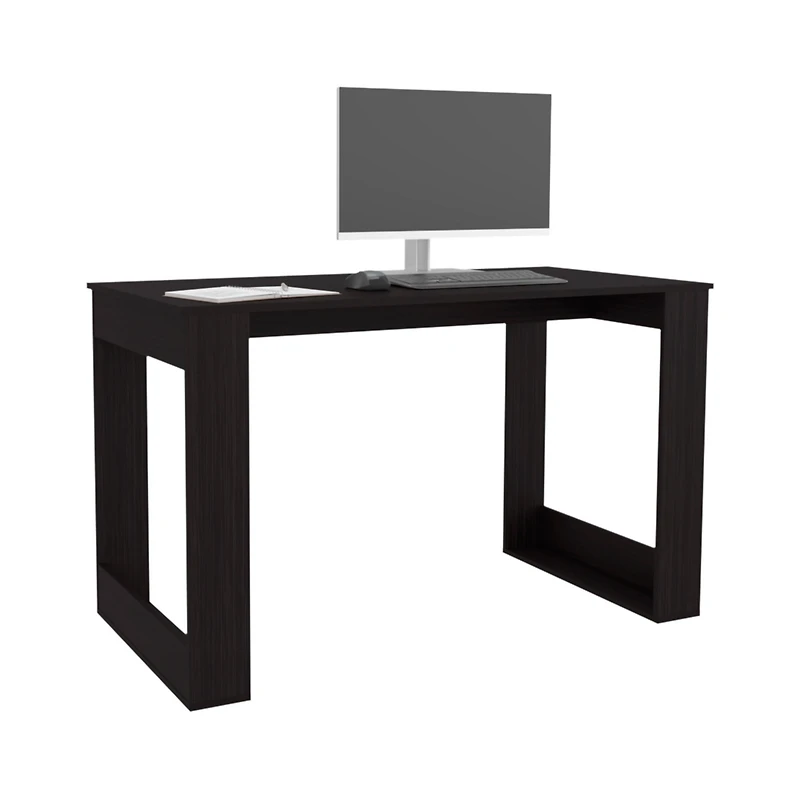 Melb Writing Desk with Ample Workstation and Sturdy Legs, White
