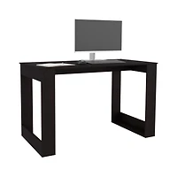 Melb Writing Desk with Ample Workstation and Sturdy Legs, White