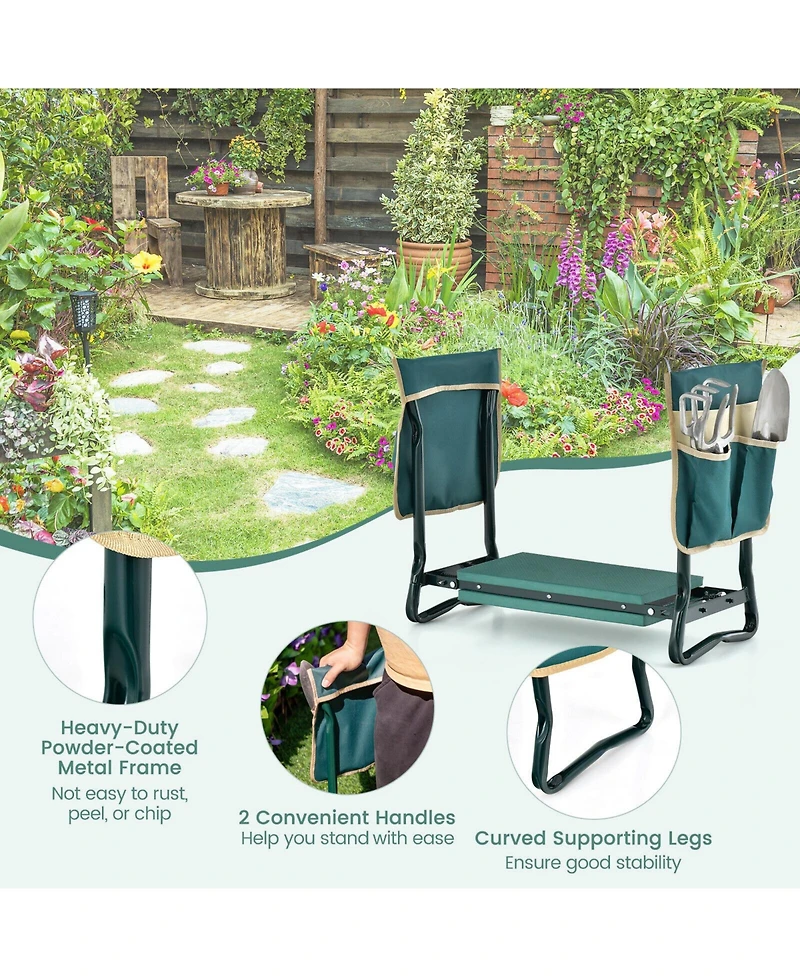 Garden Cart with Heavy Duty Tool Tray