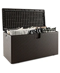 100 Gallon All Weather Storage Container with Lockable Lid