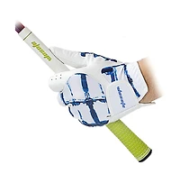Wosofe Golf Glove for Men's Left Hand White Soft Leather Breathable Professional Golf Hand Wear