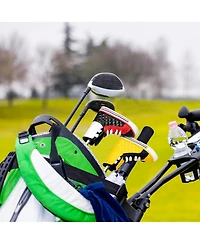 Wosofe Golf Blade Putter Cover Embroidered Pu Leather headcovers Funny Shoe Shaped Fit All Brands