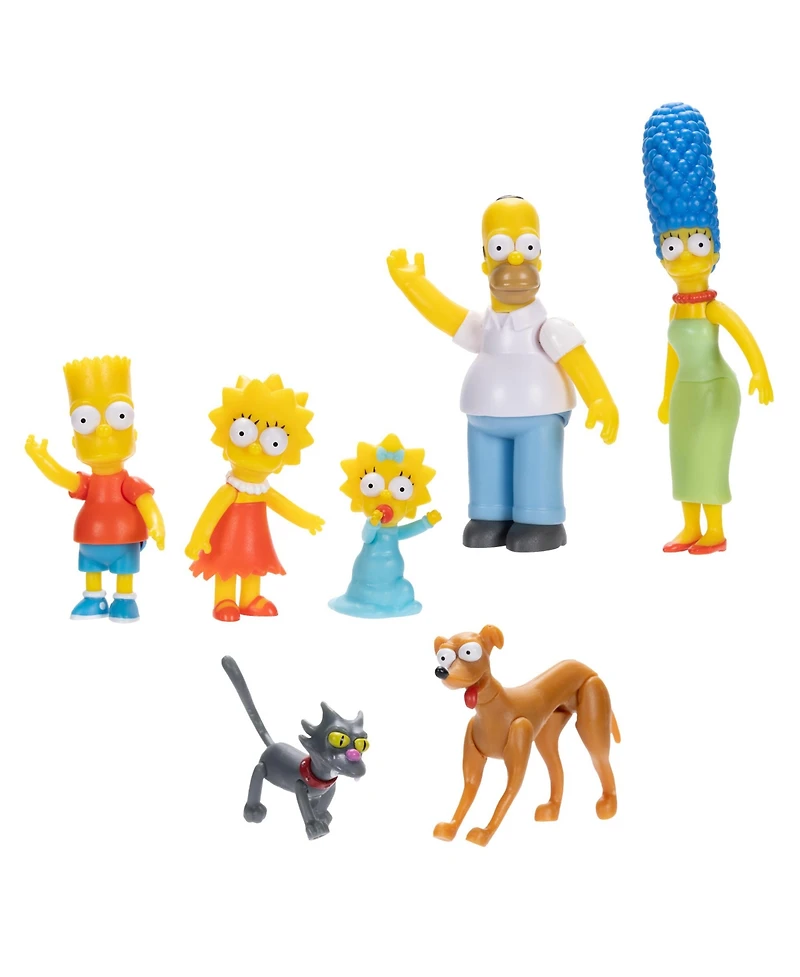 The Simpsons 2.5" Scale Family Multipack Action Figure