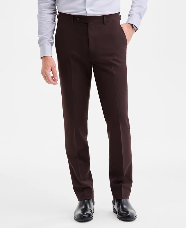Calvin Klein Men's Slim-Fit Solid Dress Pants at Foxvalley Mall in Aurora, IL Calvin Klein Men's Slim-Fit Solid Dress Pants at Foxvalley Mall in Aurora, IL
