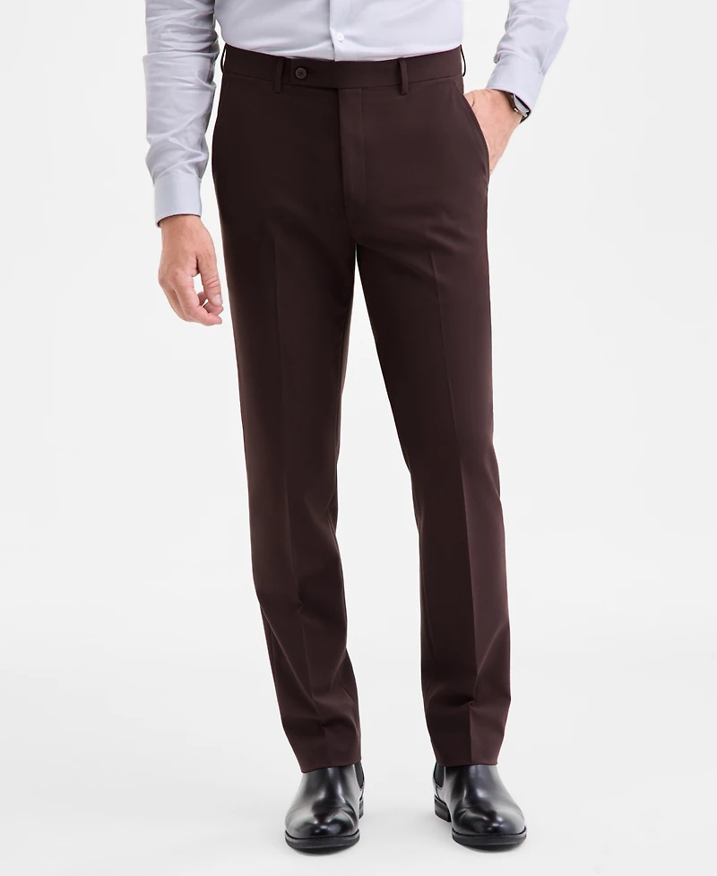 Calvin Klein Men's Slim-Fit Solid Dress Pants