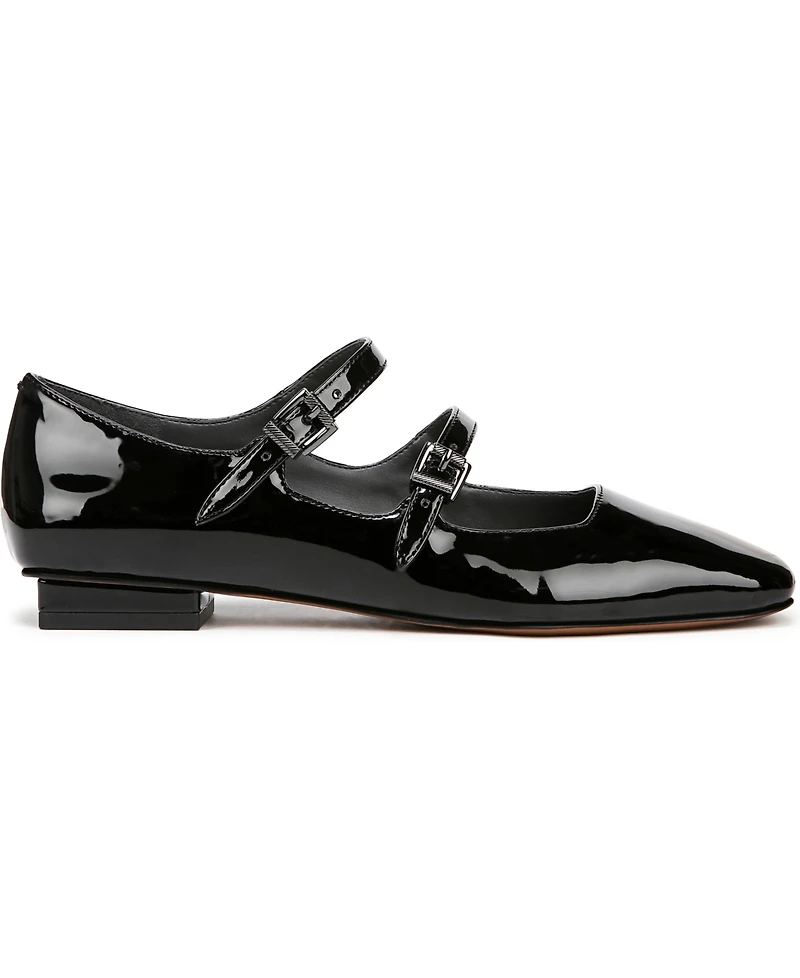 Franco Sarto Women's Tesoro Square Toe Mary Jane Flats