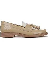 Franco Sarto Women's Lucia Round Toe Low Profile Tassel Loafers