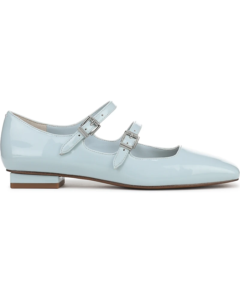 Franco Sarto Women's Tesoro Square Toe Mary Jane Flats