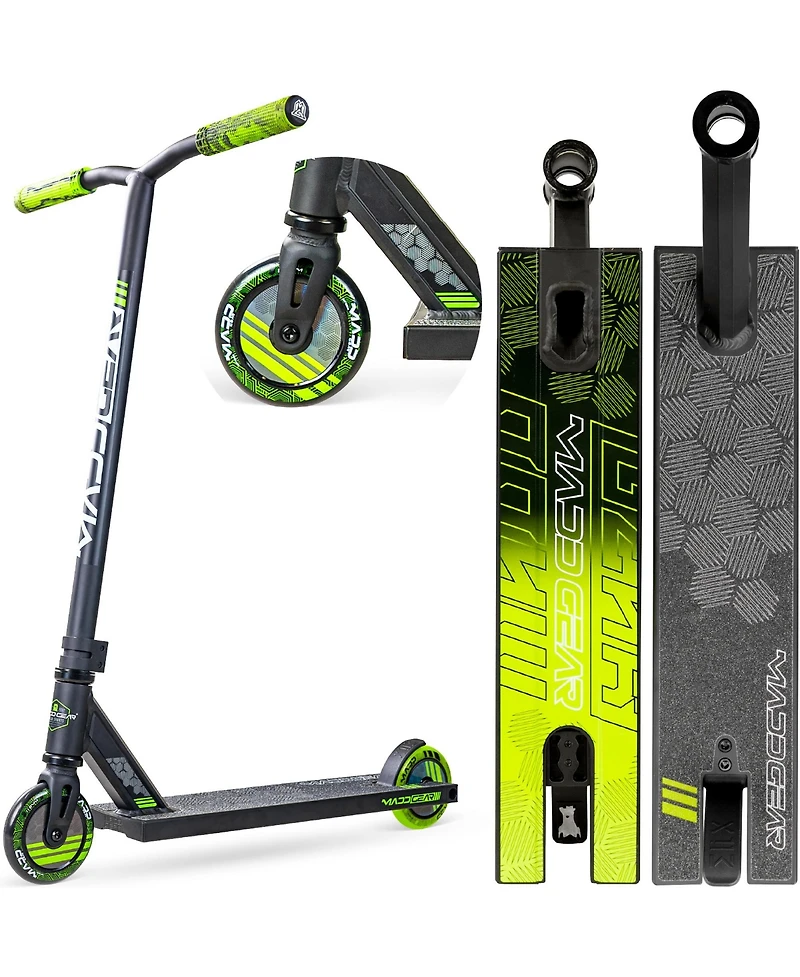 Pro Stunt Scooter for Kids Ages 8 - 12 – Lightweight Durable Trick Scooter for Skatepark and Street – Madd Gear MG3