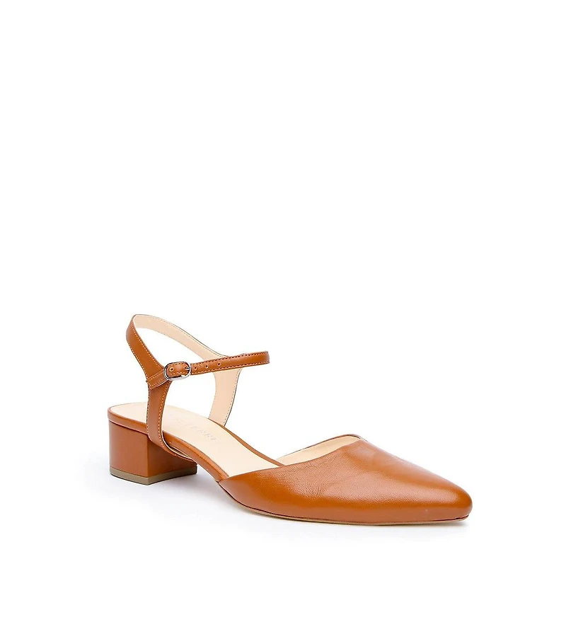 Alterre Women's Cognac Jackie Customizable Slides