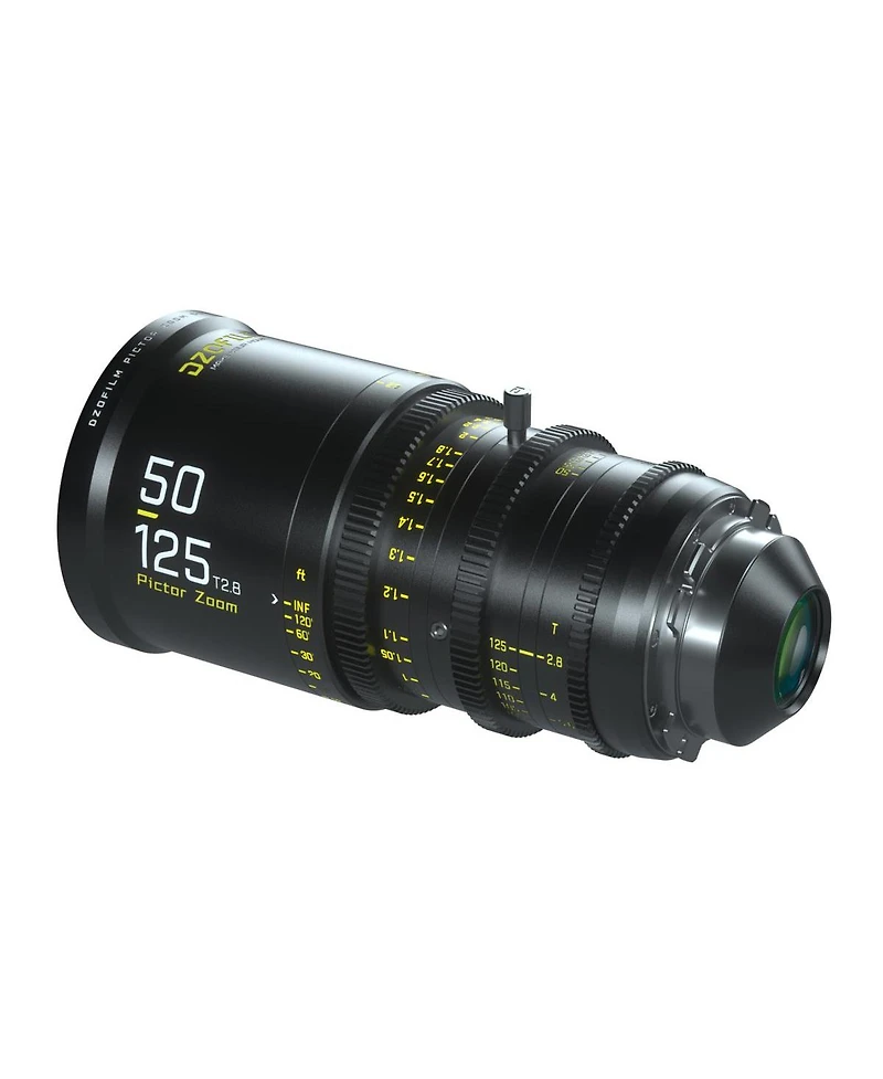 Dzofilm Pictor 50-125mm T2.8 Super35 Parfocal Cine Lens for Pl Mount and Canon Ef, Black
