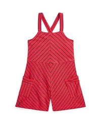 Polo Ralph Lauren Toddler and Little Girls Striped Jersey Romper